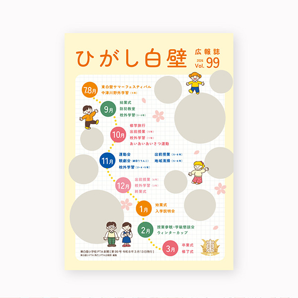 名古屋市立東白壁小学校広報誌 vol.099